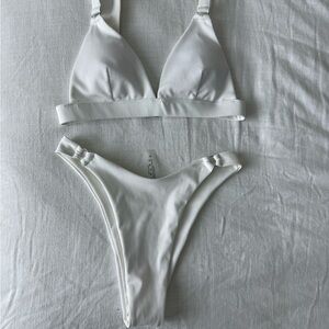 SHEIN White Bikini Set